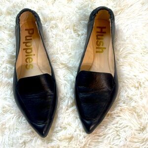 So comfy!! Hush Puppies pointed toe flats